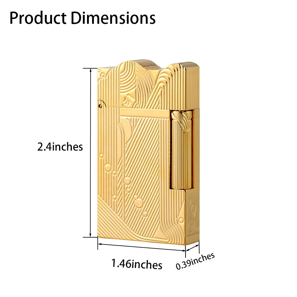 Lighter - Sleeping Mermaid Engraved