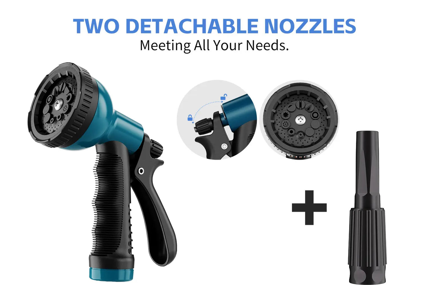 Retractable Garden Hose Reel, Hose Locking Mechanism