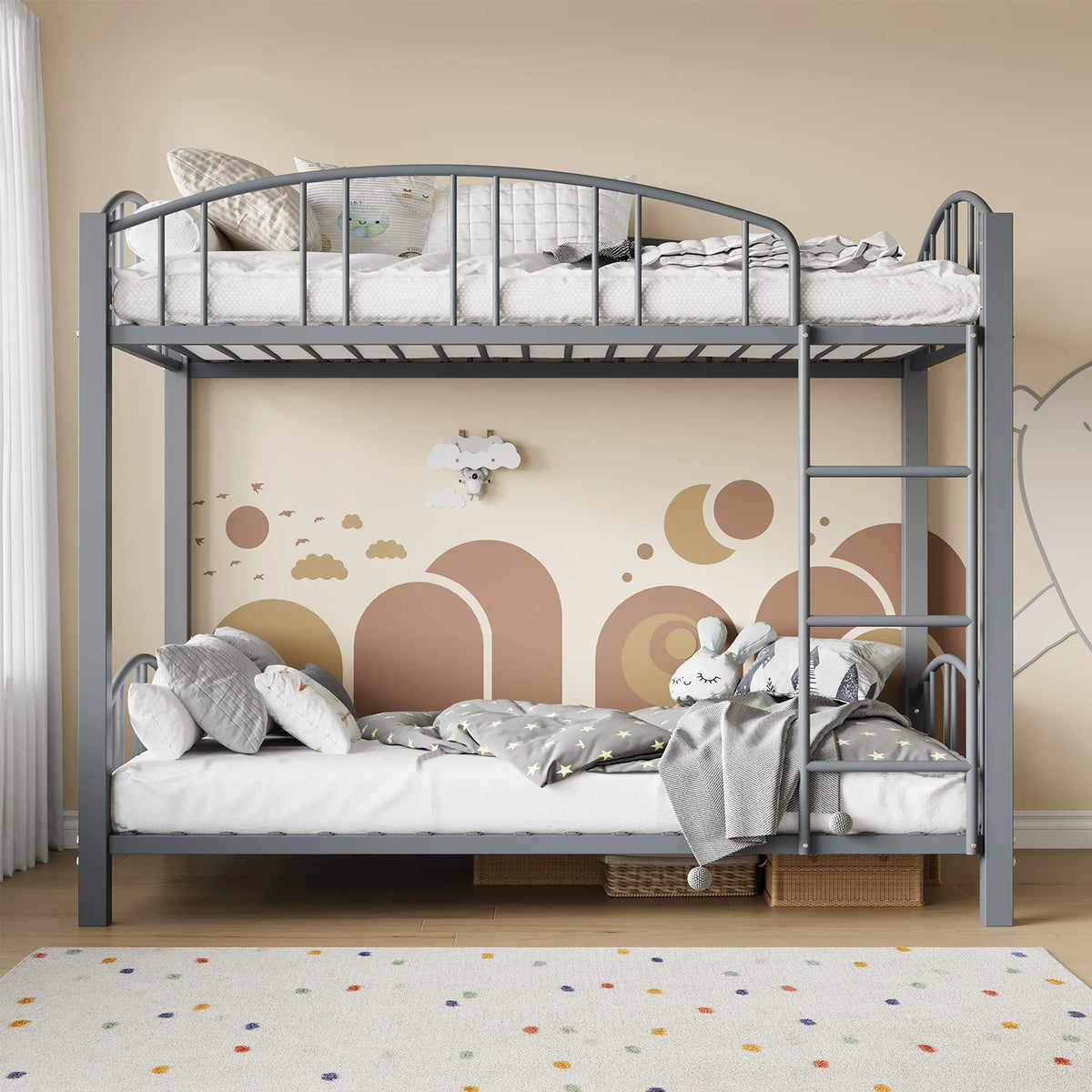 Space-Saving Heavy Duty Bunk Bed