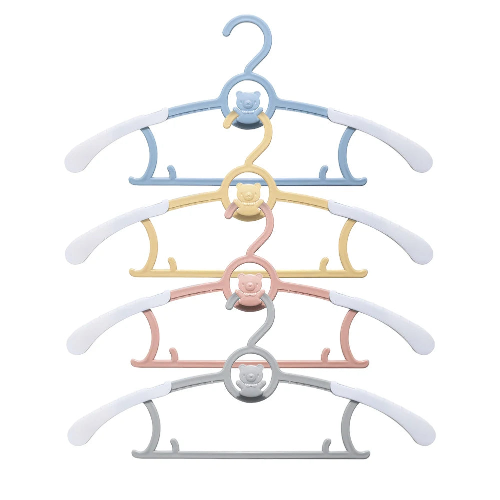 Non-slip Baby Clothes Hanger Adjustable Storage Hangers