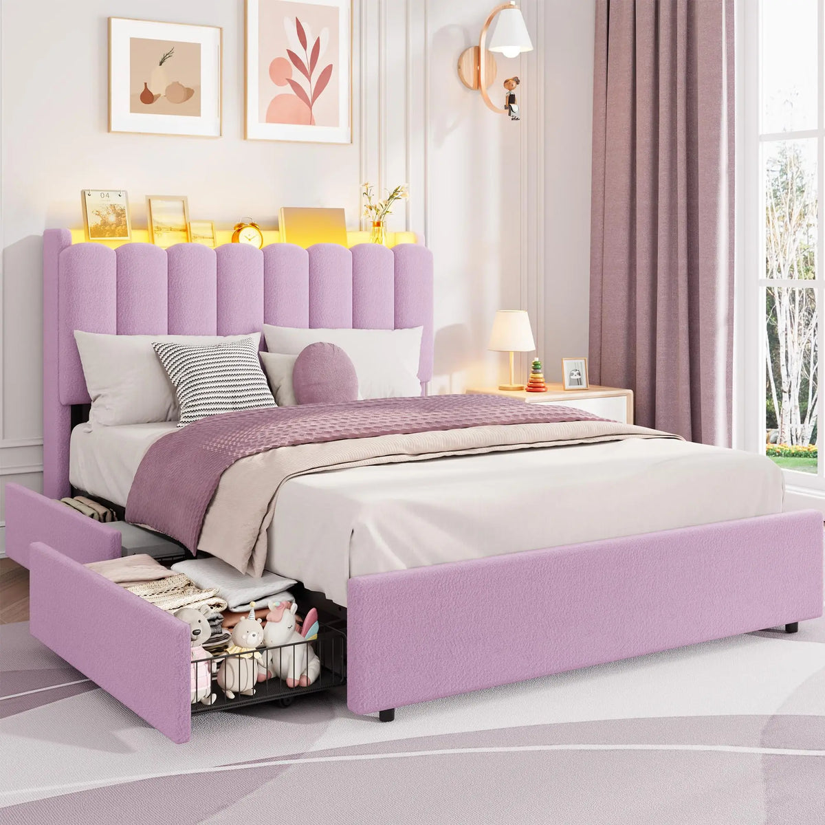 Upholstered Bed
