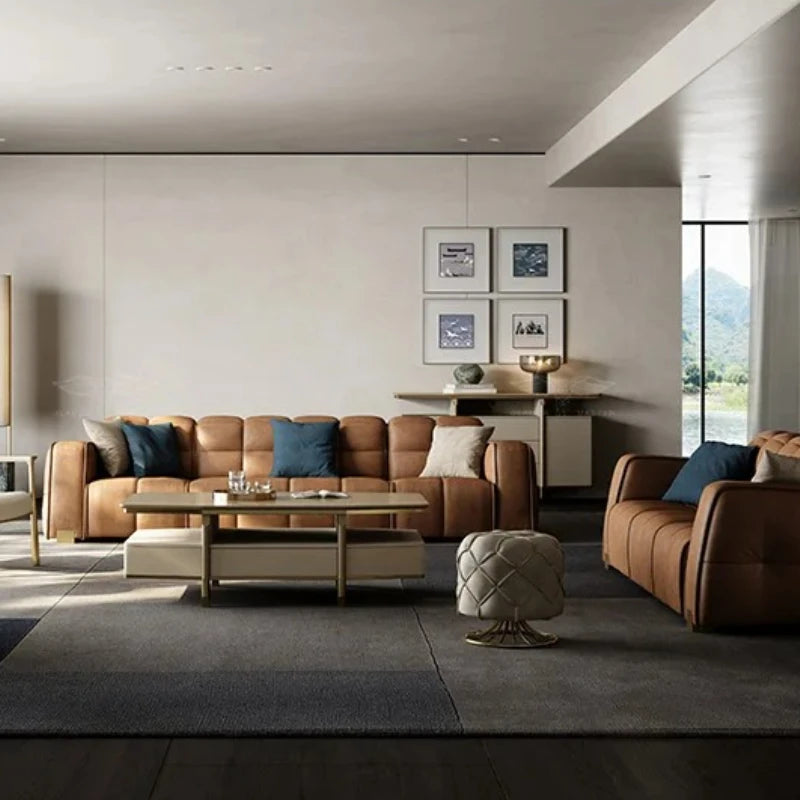 Elegant Romantic Comfortable Light Luxury Living Room Sofa Furniture