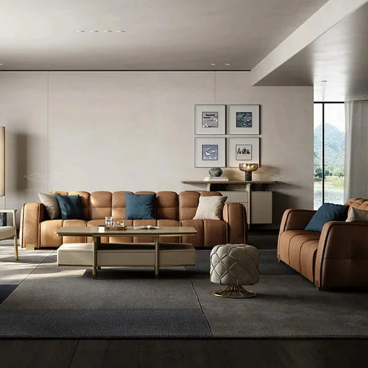 Elegant Romantic Comfortable Light Luxury Living Room Sofa Furniture