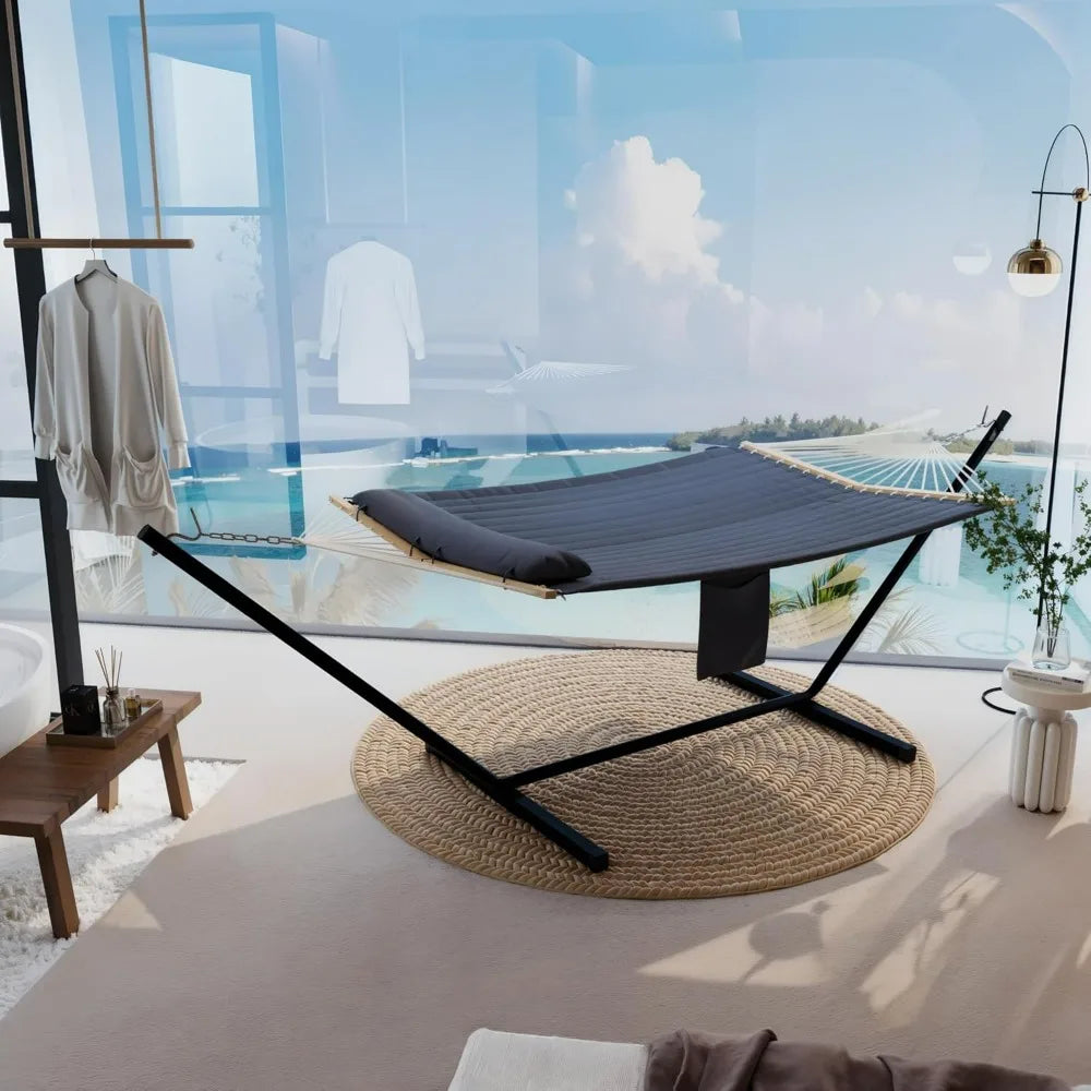 Double Hammock with Stand