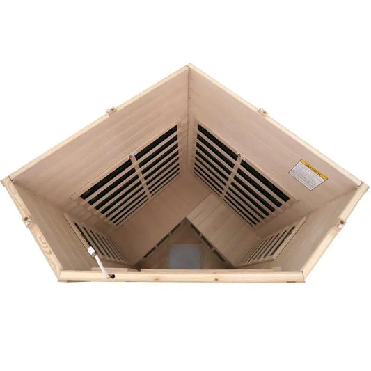 Sauna with Heating Panel for 2 Persons