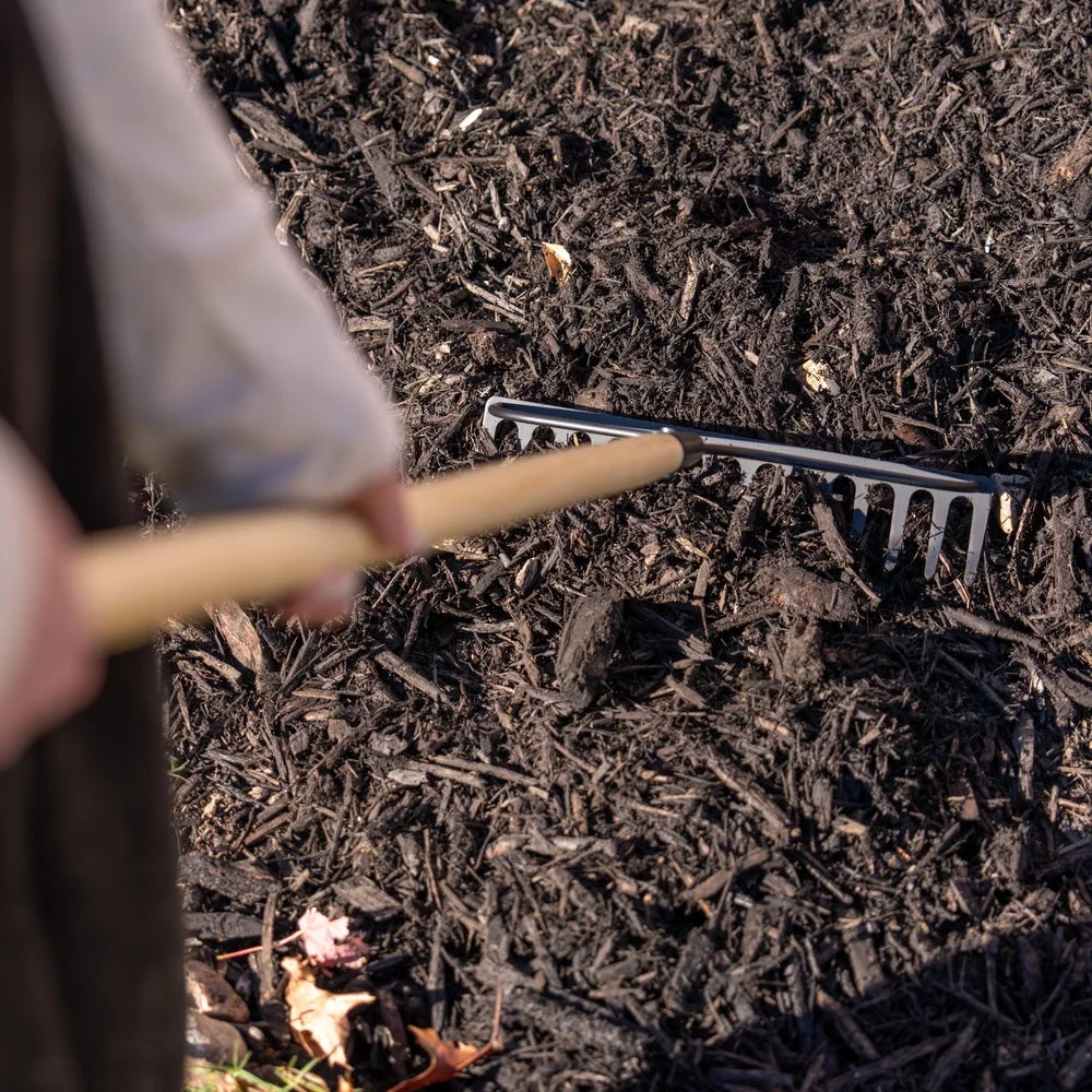 Durable Bow Rake Curved Head Tines