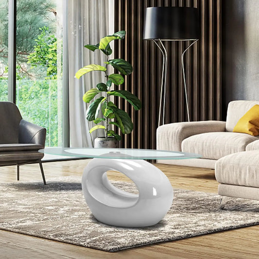 Contemporary Glass Coffee Table