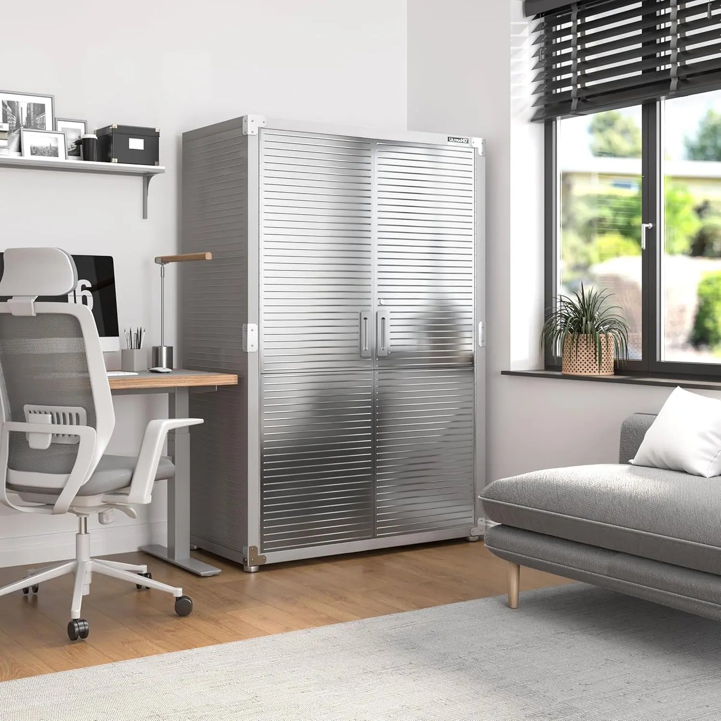 UltraHD Solid Steel Lockable Metal Storage Cabinet