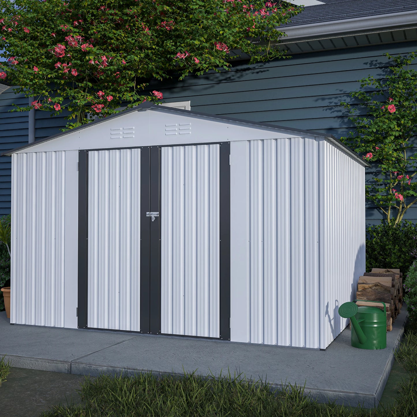 Outdoor Storage, All Weather Metal Sheds