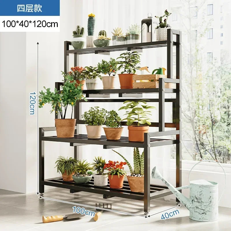 Universal Outdoor Metal Square Plant Rack