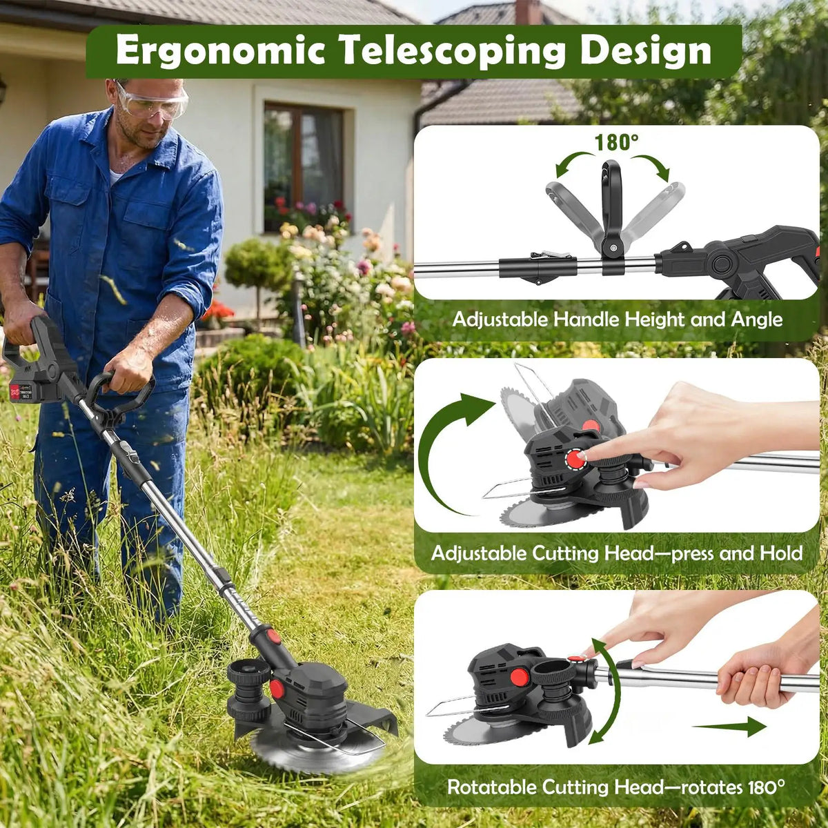 Electric Lawn Mower Garden Tool