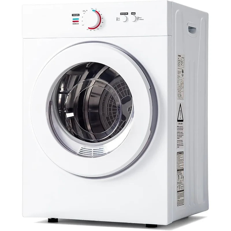 Compact Dryer with Stainless Steel Tub Front Load Tumble