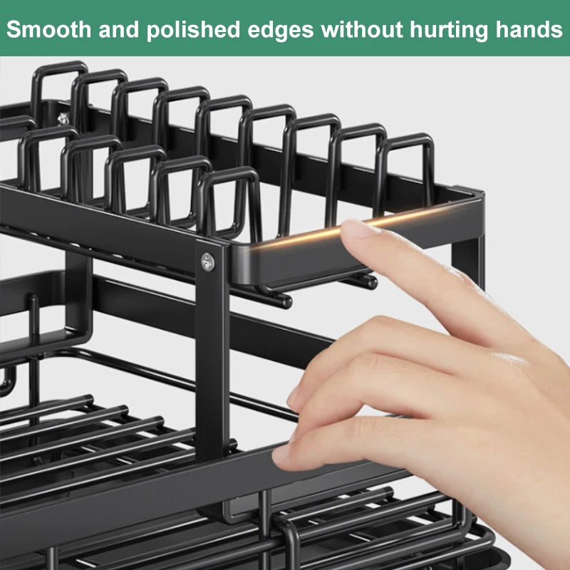 Kitchen Counter Dish Drying Rack
