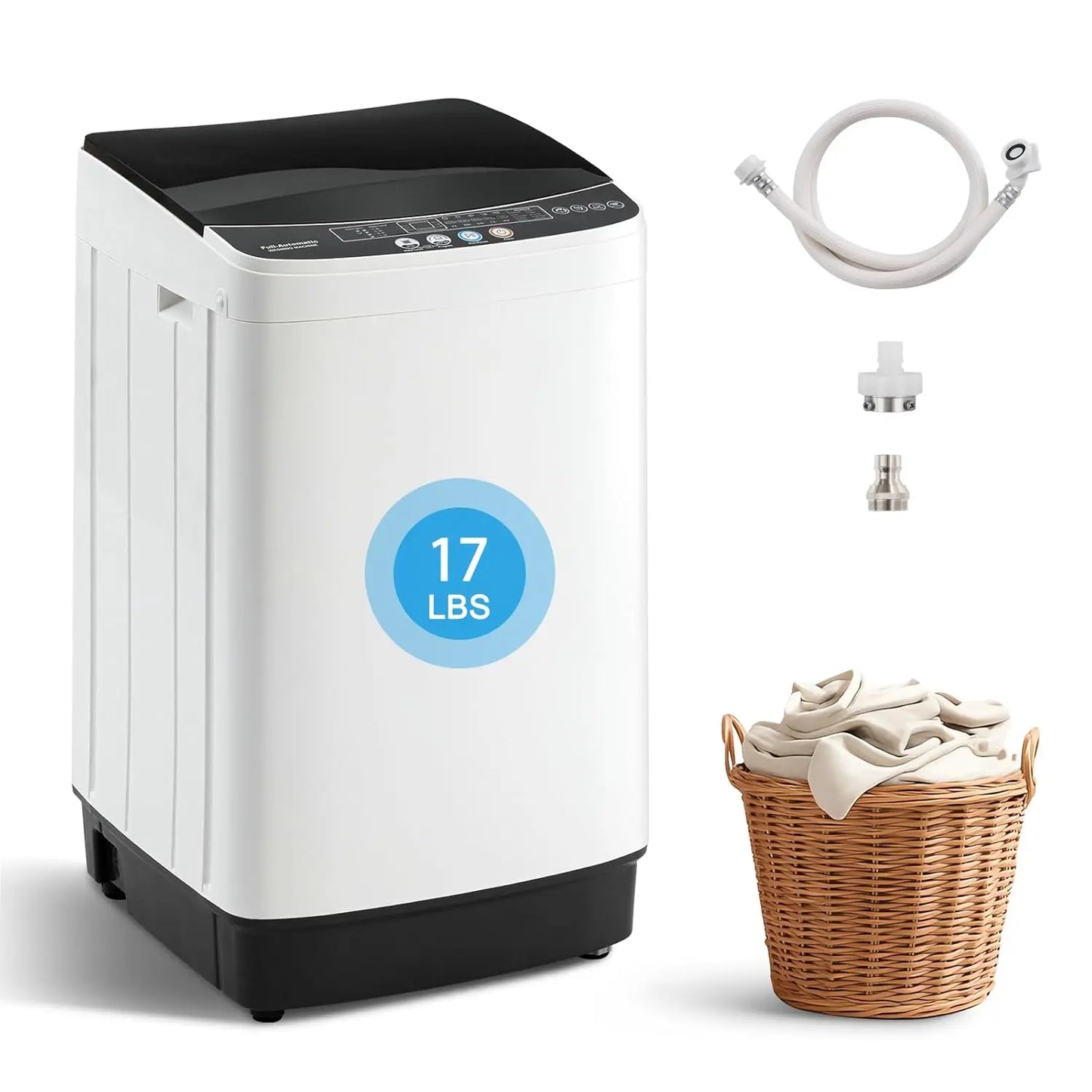 Full Automatic Washer and Spinner with Child Lock & Energy-Saving