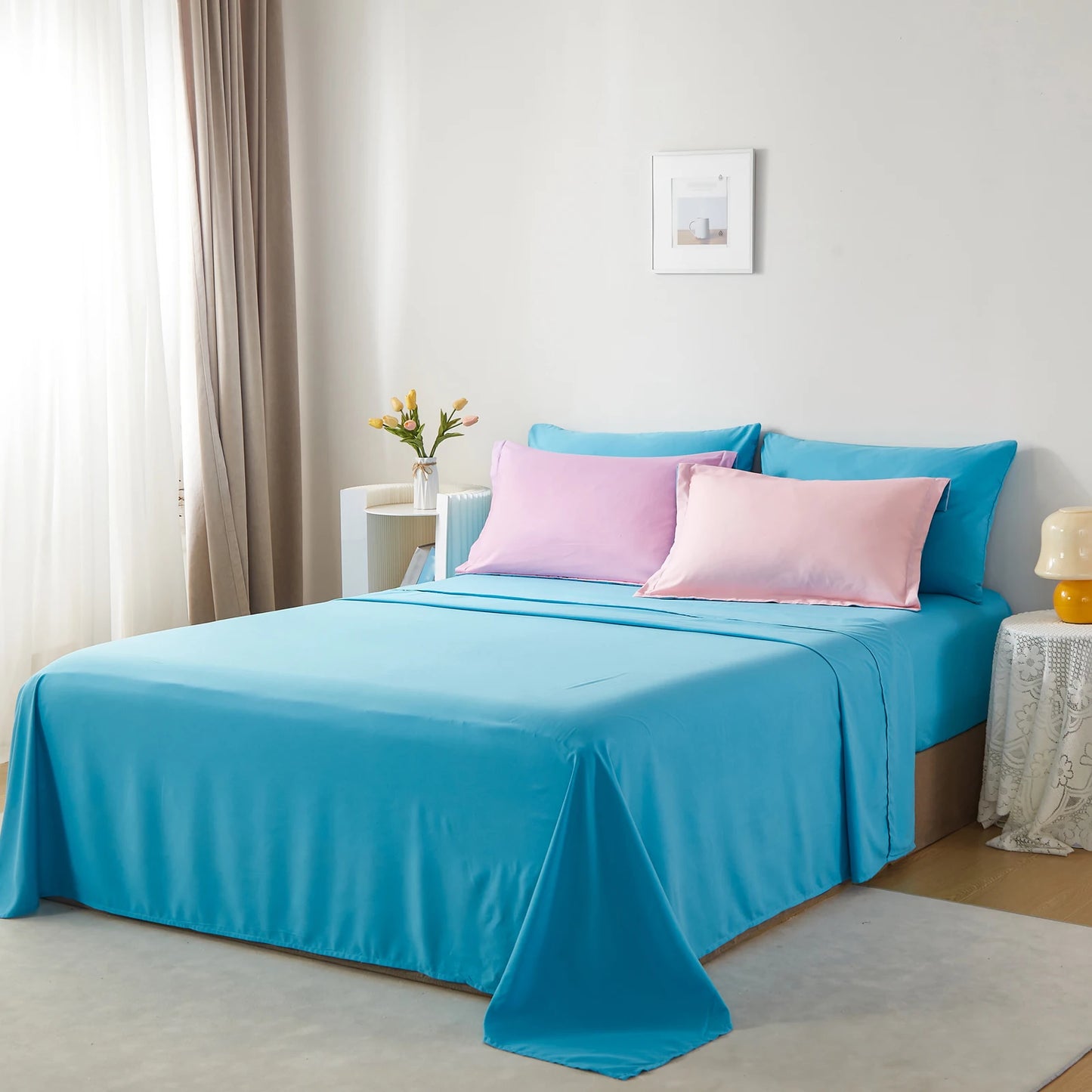 Gradient Comforter Set-7 Pieces in a Bag
