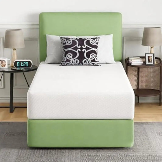 Mattress Gel Memory Foam for Cool Sleep & Pressure Relief