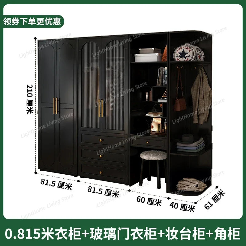 Multilayer Open Closets Wardrobe