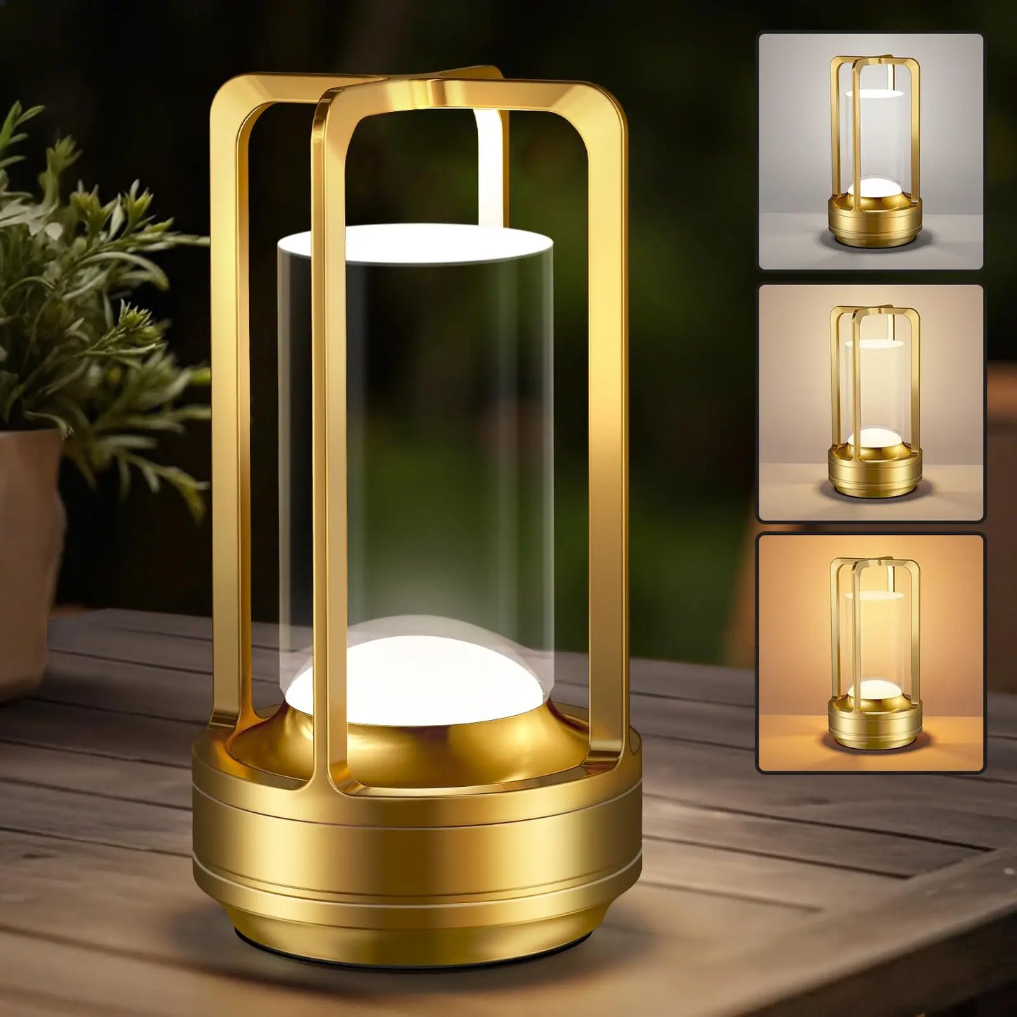 Cordless Rechargeable Portable Table Lamp