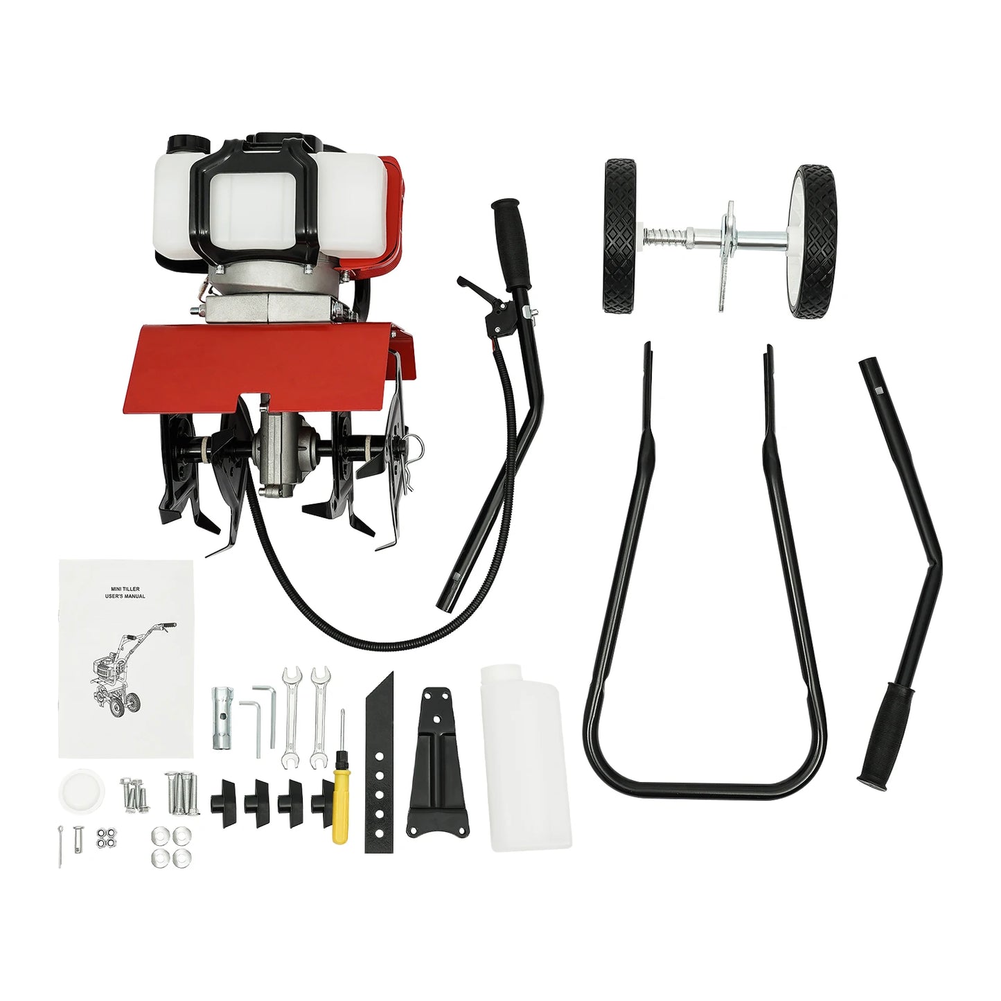 Air-Cooled  Gasoline Engine Plowing Tilling Weeding Excavator