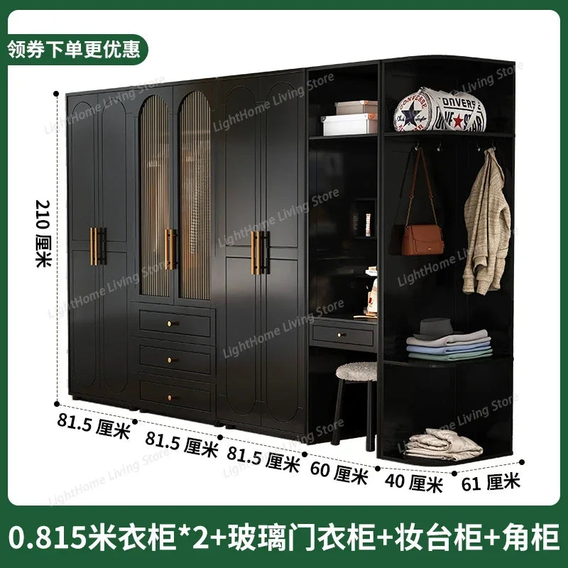 Multilayer Open Closets Wardrobe