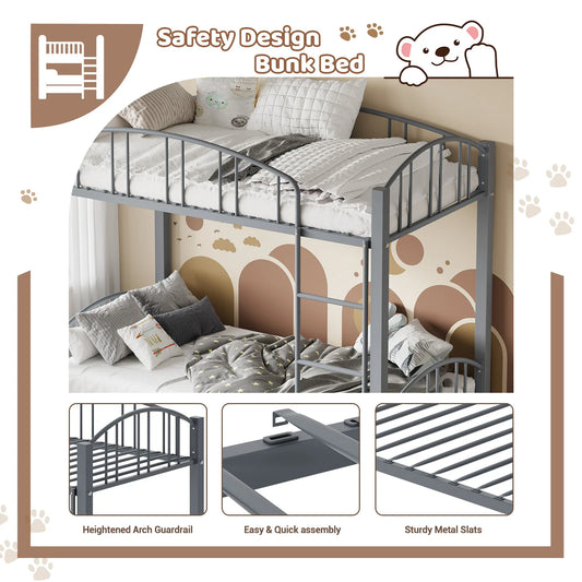 Space-Saving Heavy Duty Bunk Bed