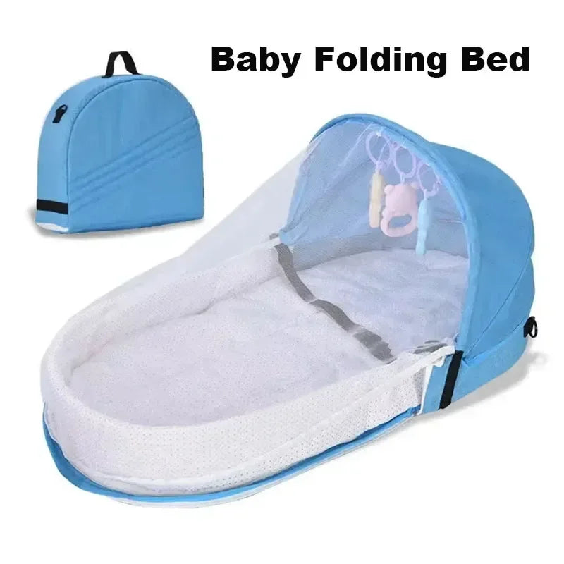 Portable Anti-Stress Bassinet Baby Bed