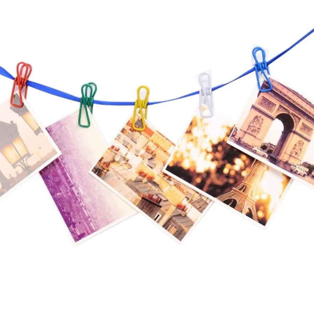 Multi-Purpose Colorful Clothespins Rust-Resistant PVC Coated Steel