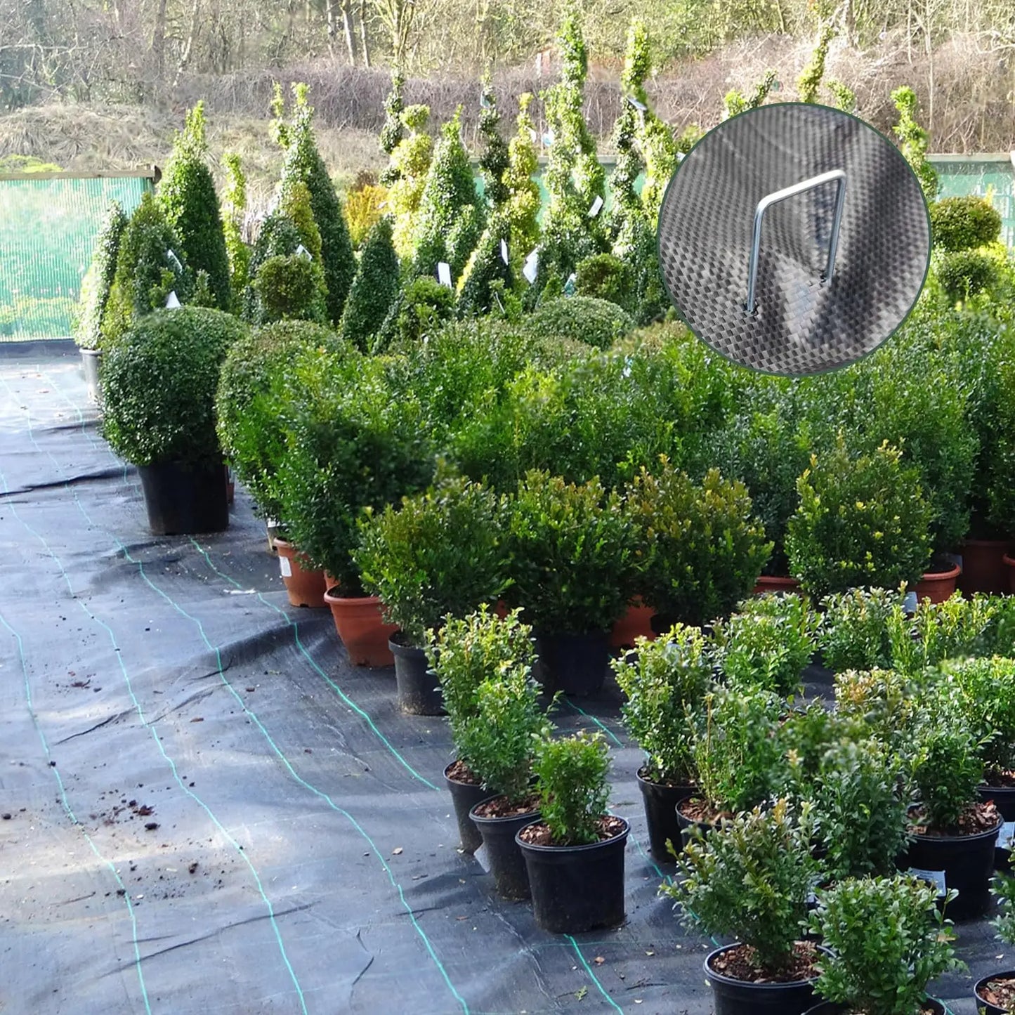 Garden Weed Barrier Landscape Fabric