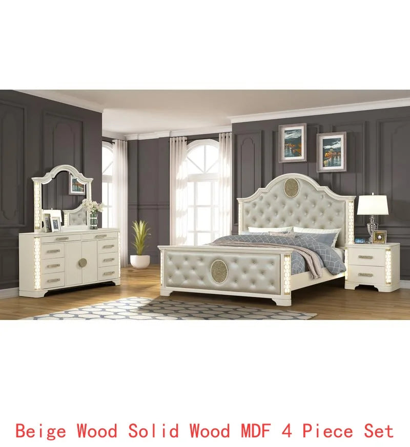 Unique LED Bedroom Set