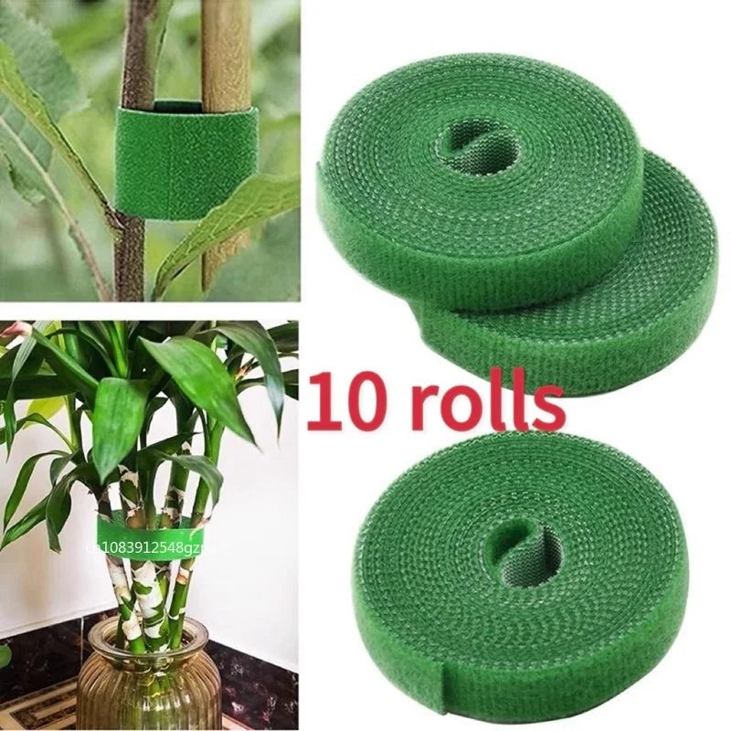 Adjustable Plant Support Reusable Fastener Tape for Home Garden
