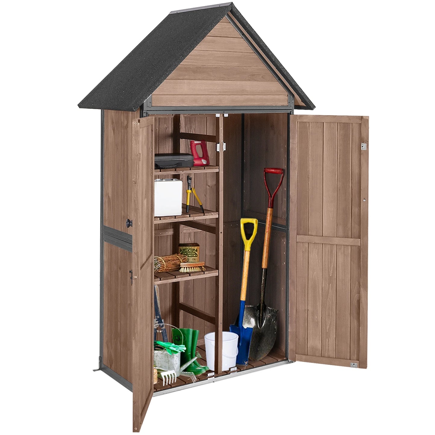 Outdoor Storage Shed Cabinet