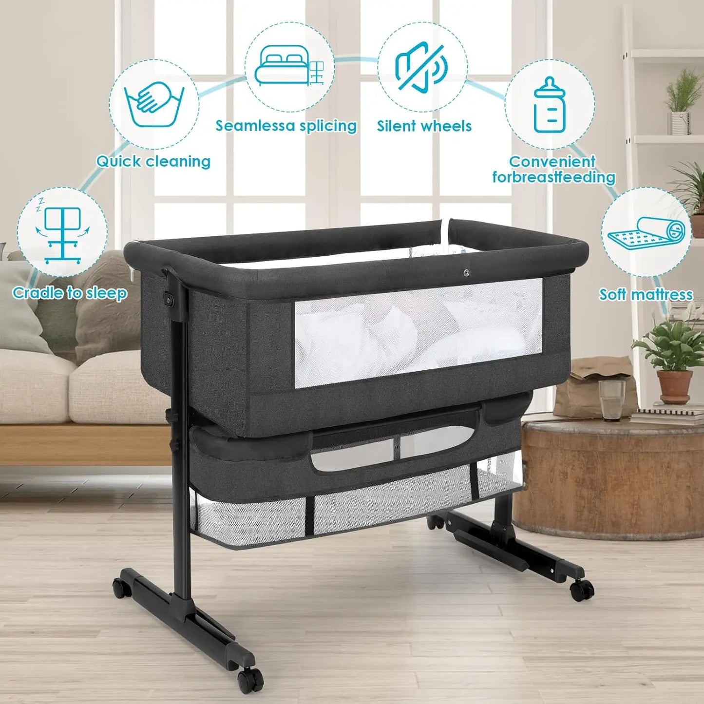 Baby Cradle Bassinet