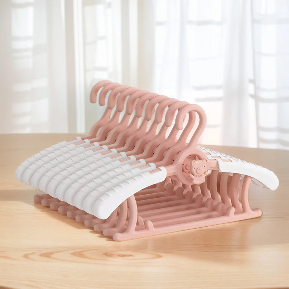 Non-slip Baby Clothes Hanger Adjustable Storage Hangers