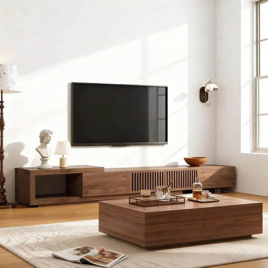 Mid-Century Modern Expandable Coffee Table