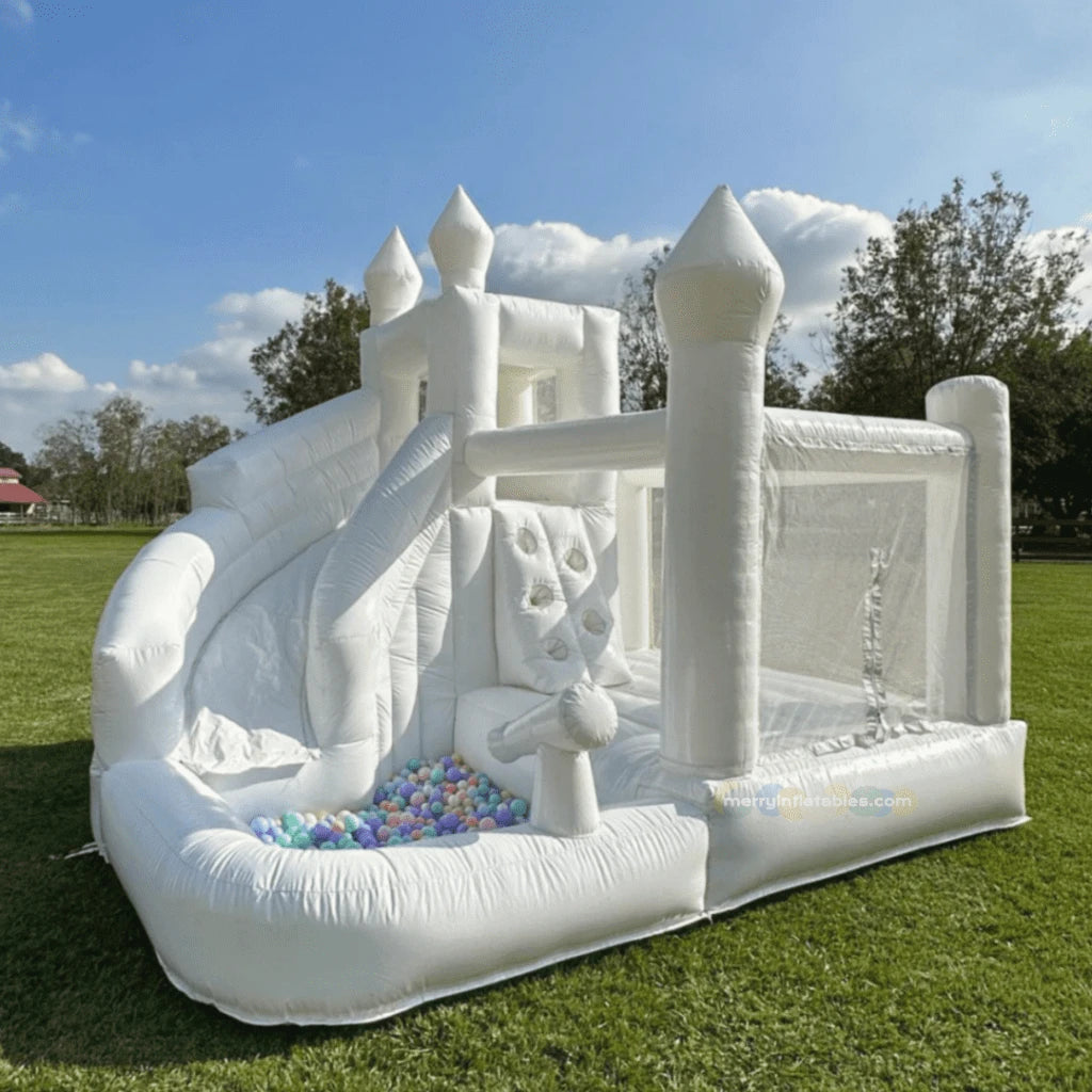 Outdoor Bouncy Combo Inflatable Castle with Water Slides