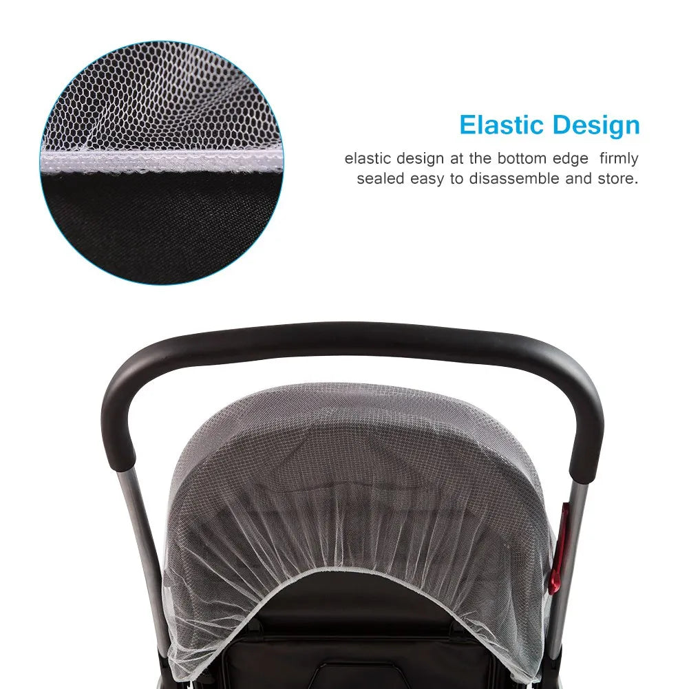 Full-cover mosquito net for stroller