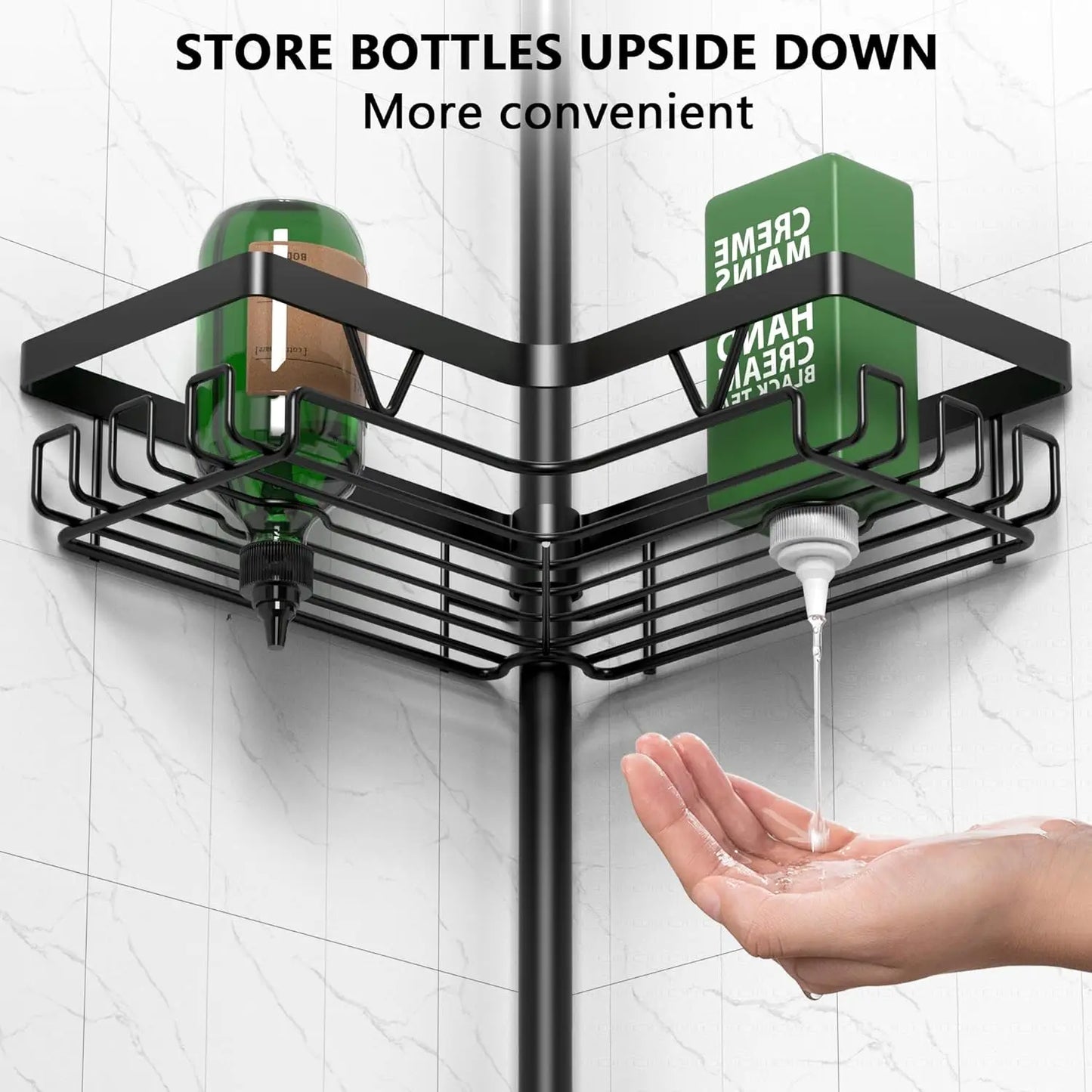 Stainless Steel Adjustable Shower Caddy