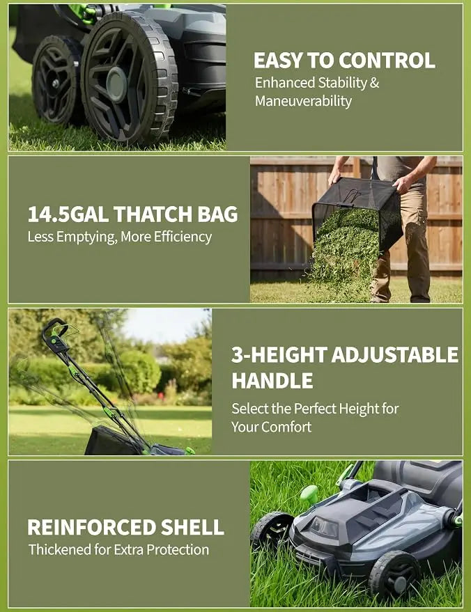 Push Lawn Sweeper