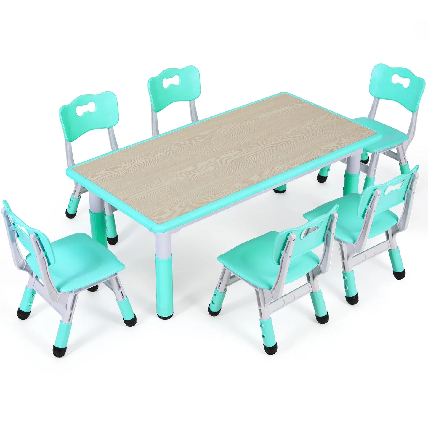 Rectangle Table and Chairs Set