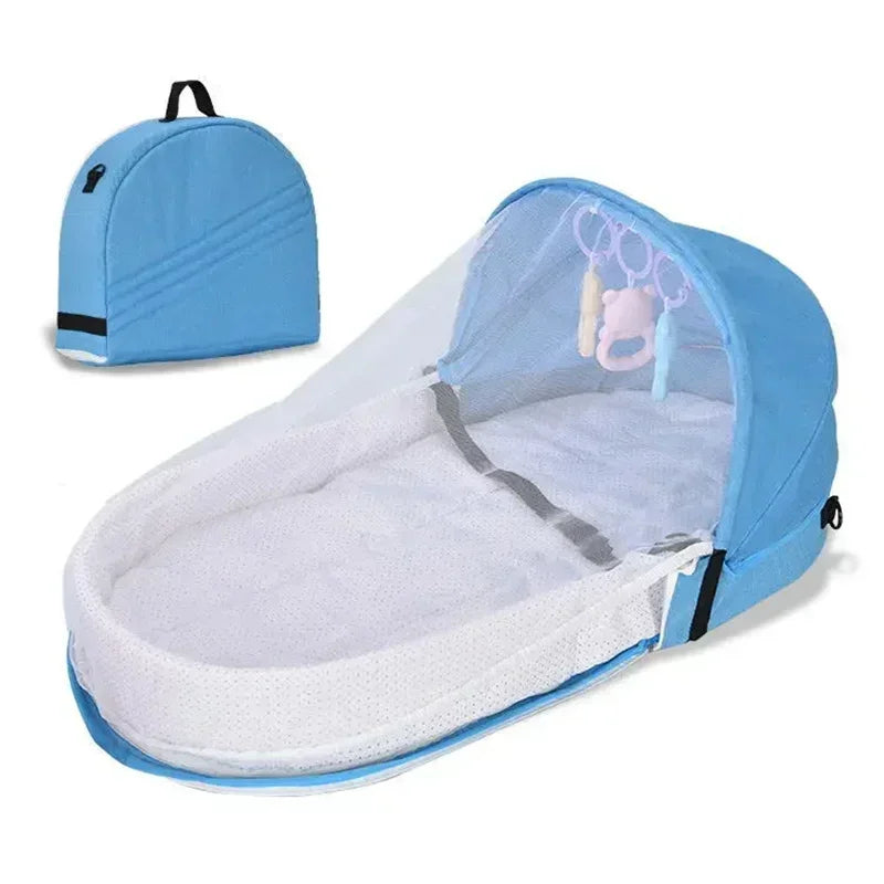 Portable Anti-Stress Bassinet Baby Bed