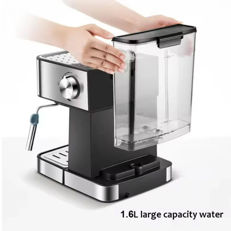 Italian Espresso High-pressure Extraction Froth Coffee Machine