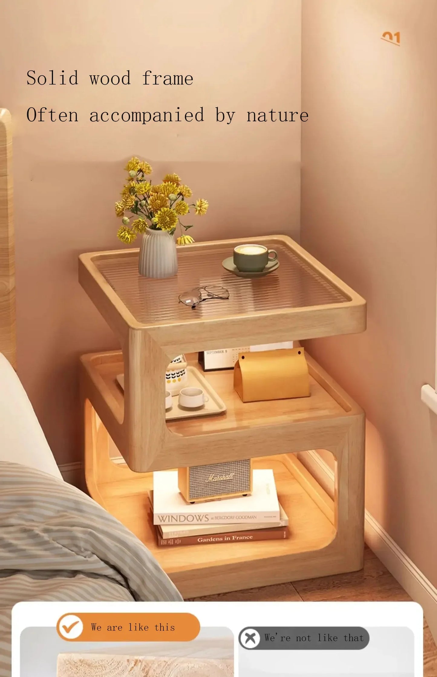 Bedside End Tables