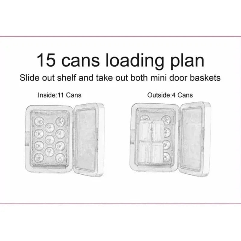 Personal Refrigerator Stainless Steel  with Thermoelectric Cooling