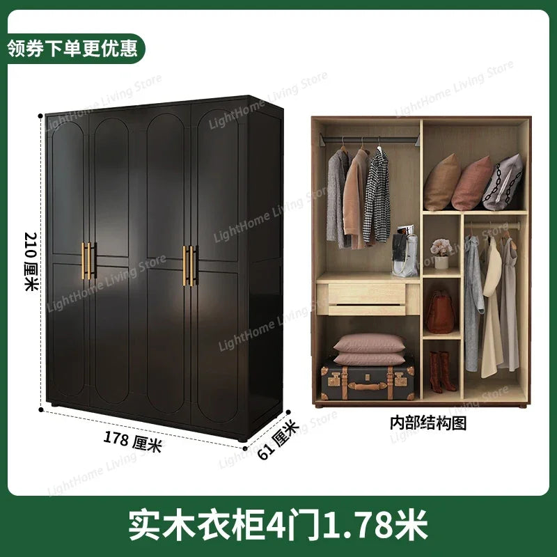 Multilayer Open Closets Wardrobe