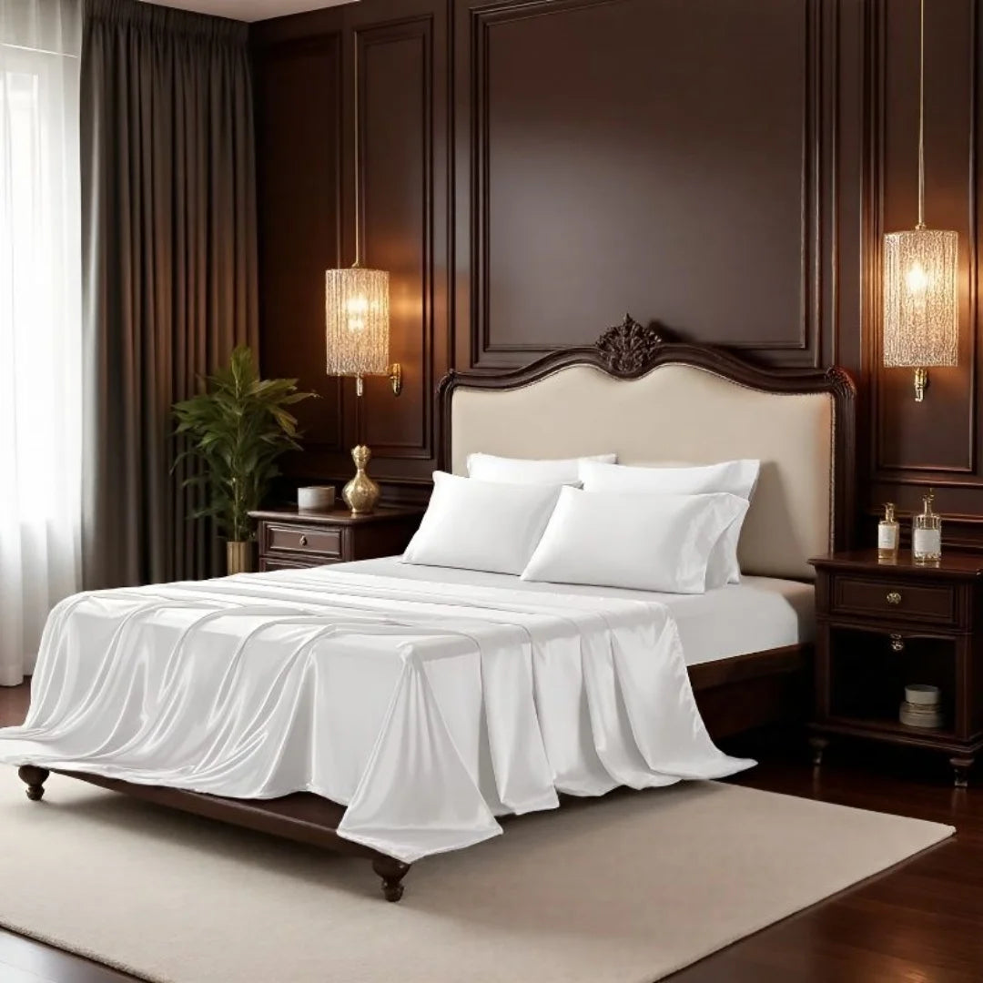 Satin Sheet - Silky & Luxury Bed Set