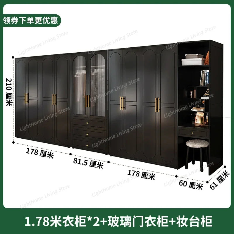 Multilayer Open Closets Wardrobe