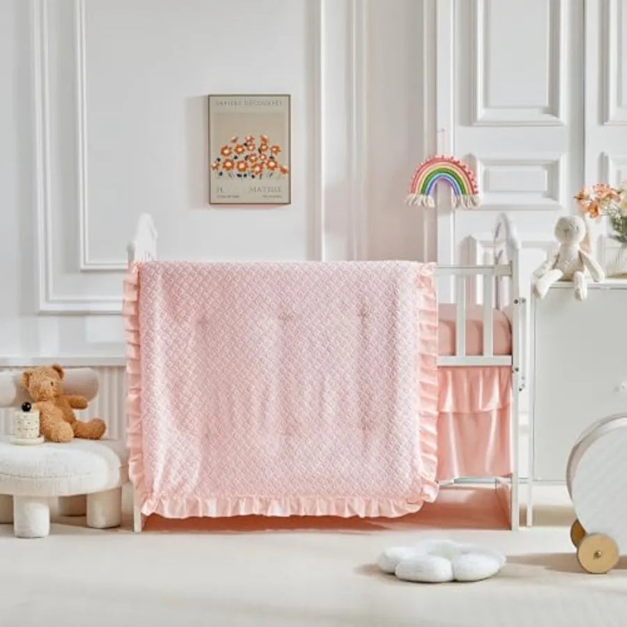 Tufted Crib Bedding Set