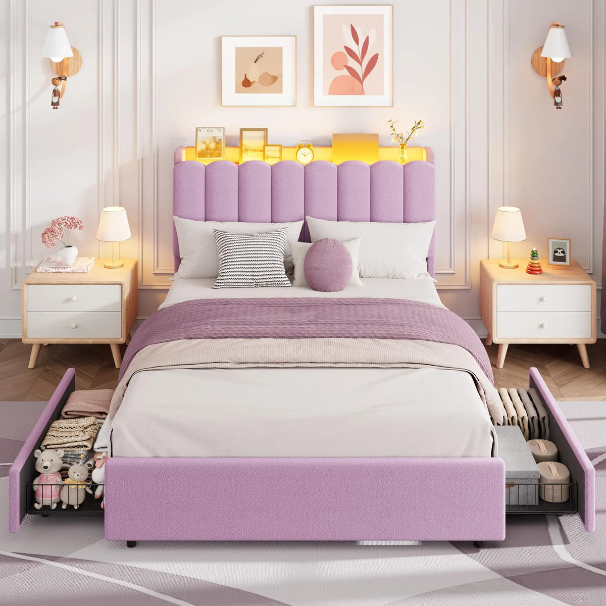 Upholstered Bed