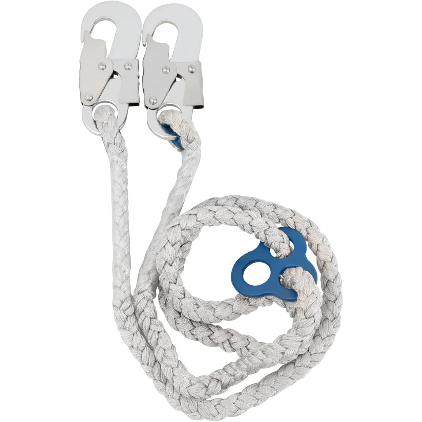 Portable Tree Climbing Adjustable Lanyard Carabiner Safety Belt Straps Spike Set