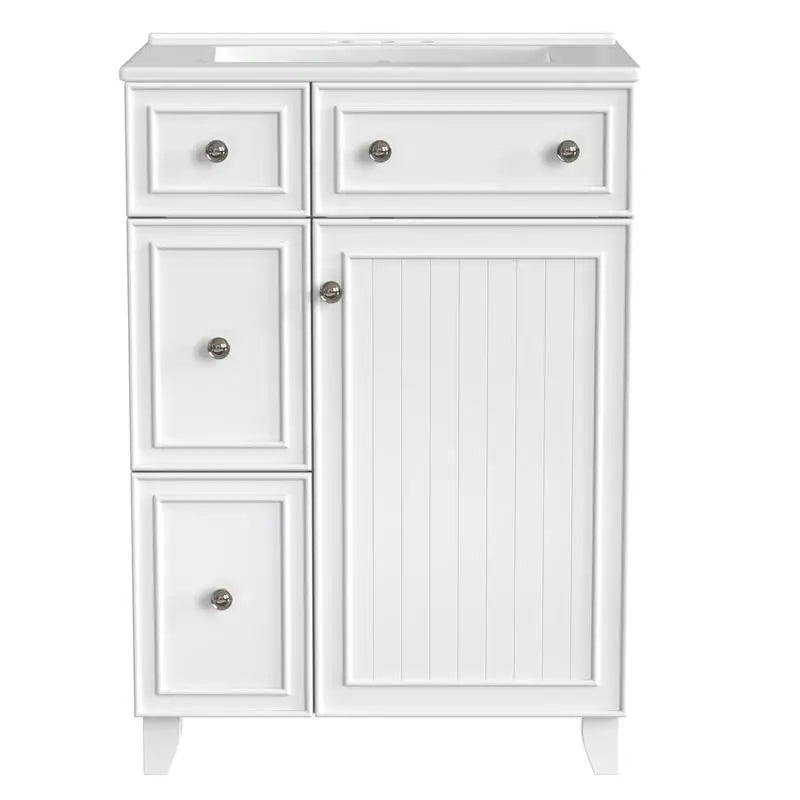 Bath Vanity with Ceramic Sink